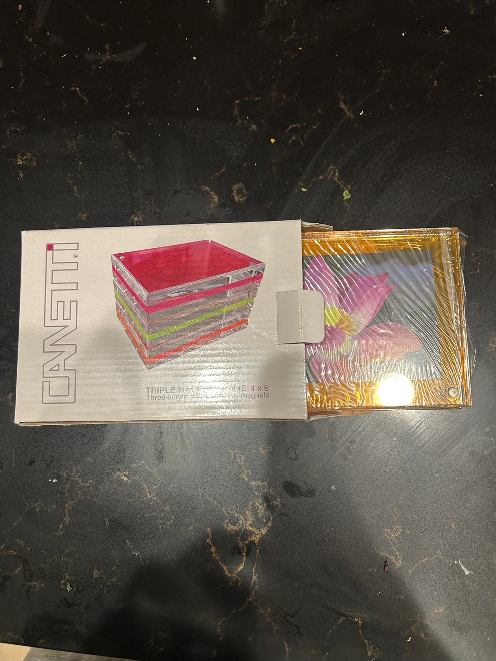 Triple Magnet Picture Frame - New in box